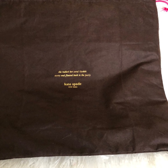 Kate Spade Classic Hobo Style Red Purse - Picture 7 of 7